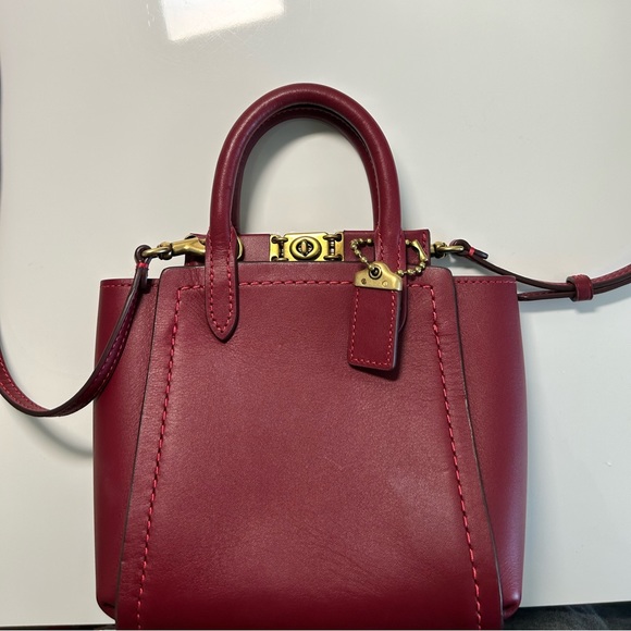 Coach mini purse with long strap - Picture 1 of 2